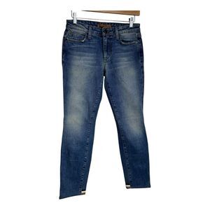 Joes Vintage Reserve 1971 mid rise jeans faux‎ leather trim size 26